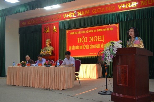 TXCT huyện Mê Linh, Sóc Sơn trước kỳ họp thứ 5 Quốc hội